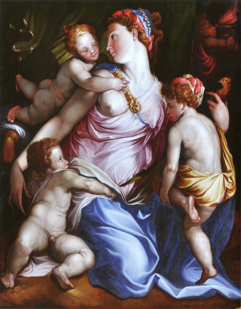 « La Charité », de Francesco Salviati. © Musée Jeanne d'Aboville / MP Barrat