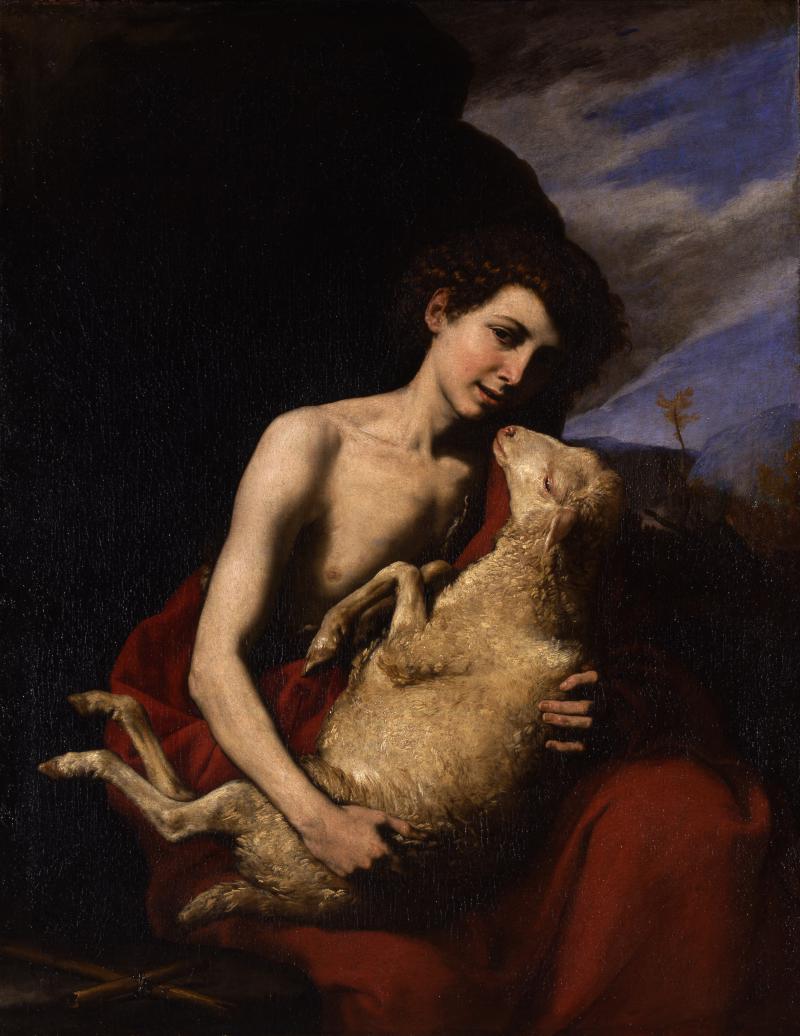 « Saint Jean-Baptiste enfant avec l’agneau », de Jusepe de Ribera. © Musée de Picardie / Marc Jeanneteau