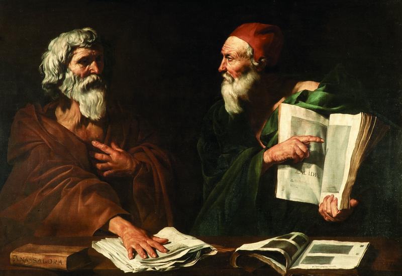 « Deux philosophes (Anaxagore et Lacydès ?) », de Jusepe de Ribera. © Musées de Saint-Omer / Ph. Beurtheret