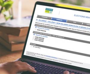 Pour la seconde fois, les électeurs pouvaient voter en ligne grâce à une plateforme sécurisée. Sur 100 votants, 22 ont voté par voie électronique, soit +7 points par rapport à 2015.