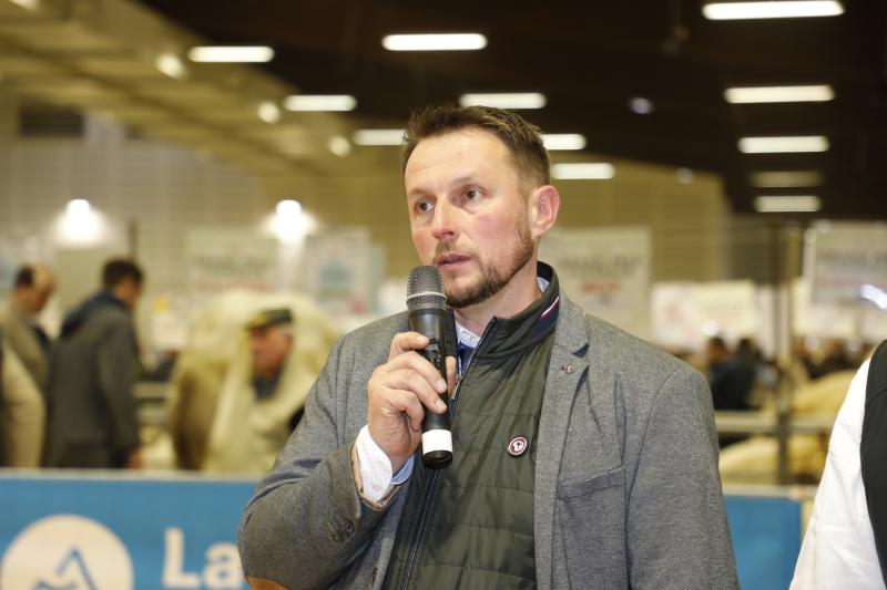 Sébastien Cluzel, président du Herd Book Charolais.