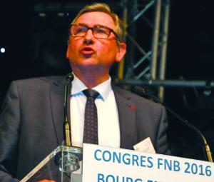 "La France est aux abonnés absents à Bruxelles" a déclaré Jean-Pierre Fleury, président de la FNB.