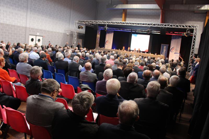 Toujours beaucoup de participants à l’assemblée générale de l’Association des maires de l’Oise.