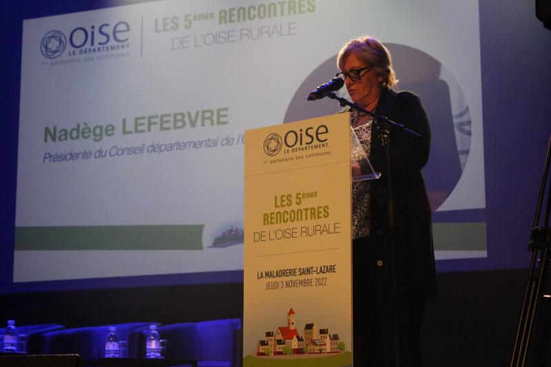 Des sujets d’actualité brûlants au programme des Rencontres rurales de l’Oise présidées par Nadège Lefebvre.