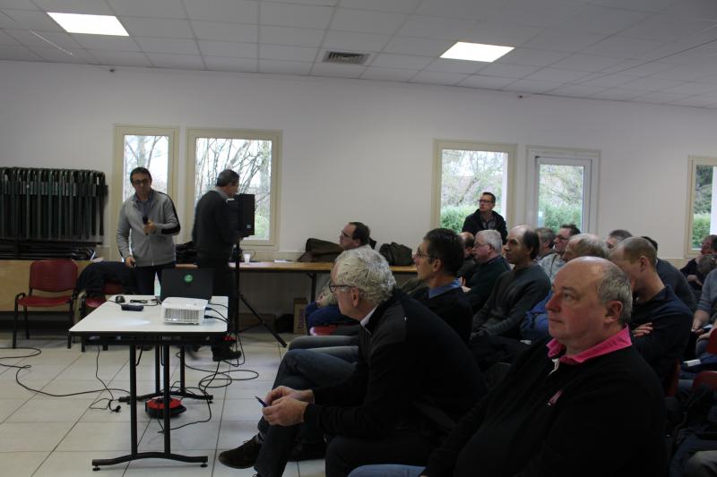 Première réunion technique dans l’Oise pour les clients de Soufflet agriculture.