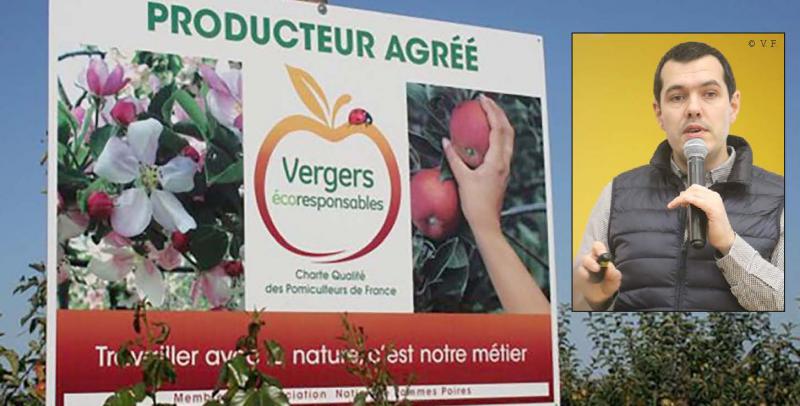 Directeur de l’Association nationale pommes-poires, à l’origine de la démarche vergers écoresponsables, Josselin Saint-Raymond croit au développement rapide de la certification HVE 3 dans différentes filières.