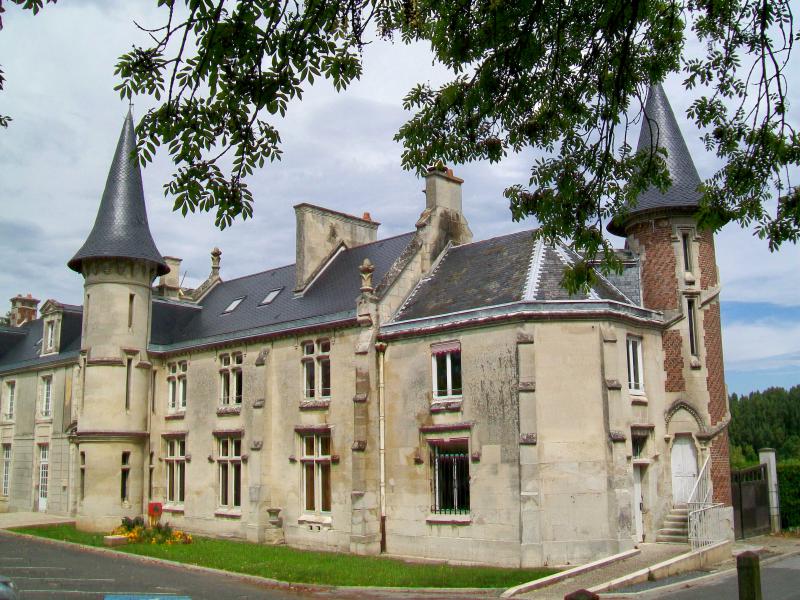 Château de Geresme à Crépy-en-Valois.
