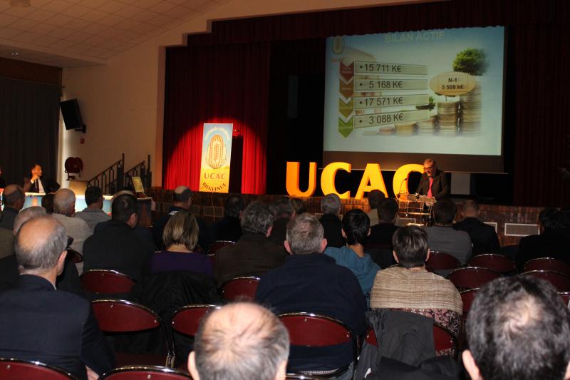 Assemblée générale de l’Ucac pour dresser le bilan d’une récolte 2016 qui restera dans les mémoires.