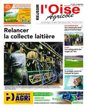 La couverture du journal L'Oise Agricole n°1568 | janvier 2023 