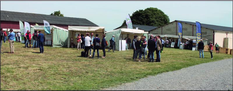Le village Innovation accueillait trente start-up et institutions : stations météo dernières génération, poulailler ou ruche connectés, maîtrise de la fertilisation, pièges à insectes, gestion © Action Agricole Picarde