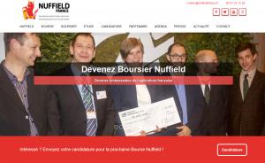 Les candidatures pour la bourse Nuffield 2017 sont à retrouver en ligne et à retourner avant le 15 septembre 2016.