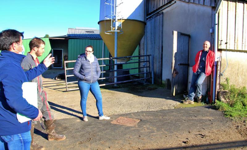Trois visites chez Guy Charlannes àJaleyrac et la quatrième a été la bonne: avec la complicité de la Chambre d’agriculture, Guillaume Valmier s’y est installé.Avec Manon Courtine, sa compagne, le jeune couple concrétise ici un projet de vie.