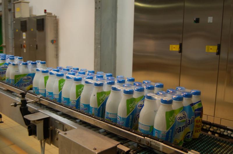La marque Candia est produite dans six laiteries de la coopérative Sodiaal, dont celle d'Awoingt (59).