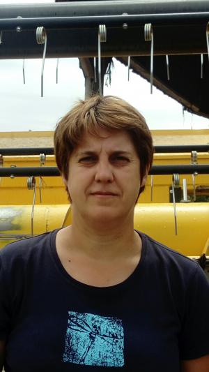 Marie Chantrelle, agricultrice à Fouquerolles