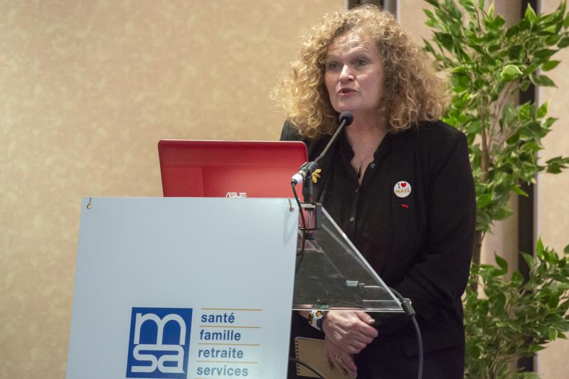 Sylvie Brunel, géographe et économiste, a livré un plaidoyer percutant sur l’agriculture française à l’occasion de l’assemblée générale de la MSA d’Alsace, 14 juin dernier.