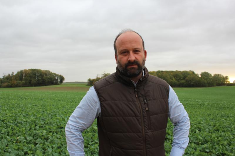 Alexis Hache, président de la CGB de l’Oise.