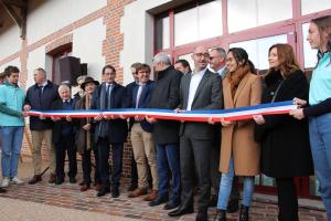 Guillaume Vanthuyne, ancien élève, Agnès Jacques, Claude Souiller, Franck Pia, Philippe Choquet, Albéric Carpentier, Mickaël Poitevin, Daniel Leca, Denis Pype et Chanez Herbane.