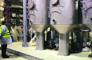 L’évaporateur a fait l’objet d’un gros investissement pour économiser l’énergie.
