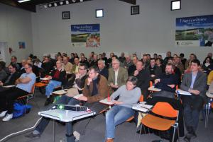 Salle comble pour l’assemblée générale.