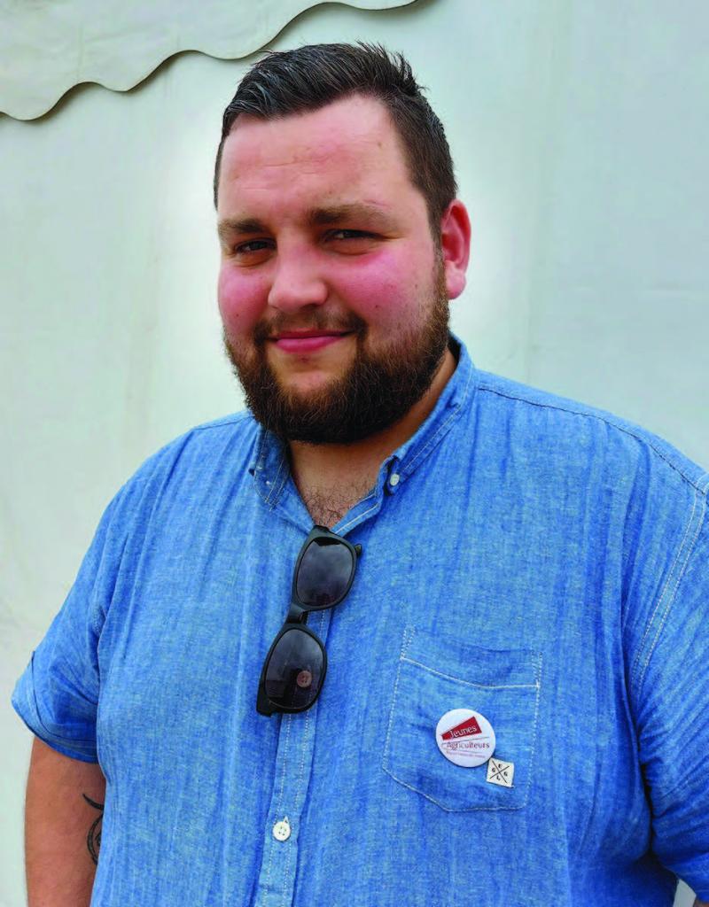 Louis Cauët est le nouveau président des Jeunes agriculteurs des Hauts-de-France.