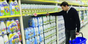 Les ventes de lait de consommation ont accusé une baisse de 2,9% l'an dernier en France.