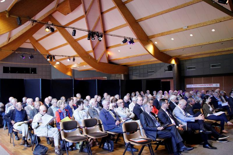 Une centaine de personnes étaient présentes lors de ce 71e congrès SNPR.