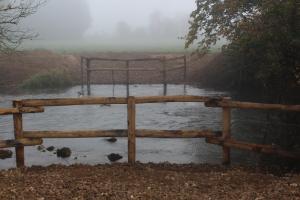 Une descente stabilisée permet aux animaux de boire sans abimer les berges.