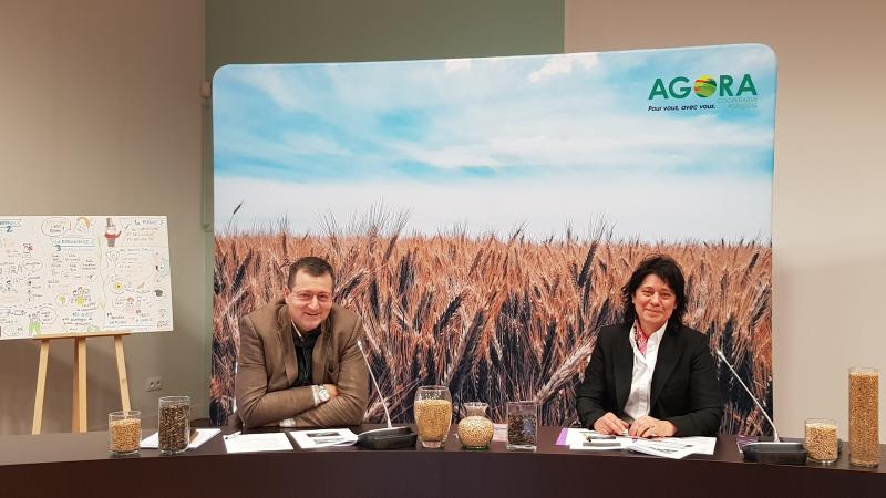 La situation sanitaire se dégradant, les responsables de la coopérative ont décidé de faire la conférence de presse et l’assemblée en numérique. Agnès Duwer, directrice, et Thierry Dupont, président, ont répondu aux questions des journalistes.