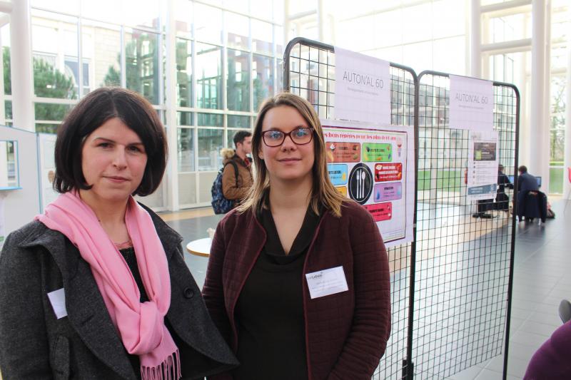 Anne-Kathrin Illner, enseignant-chercheur en prévention et santé des populations, et Cécile Buche-Foissy, ingénieur d'études alimentaire et santé et coordinatrice du programme Auton'Al 60.