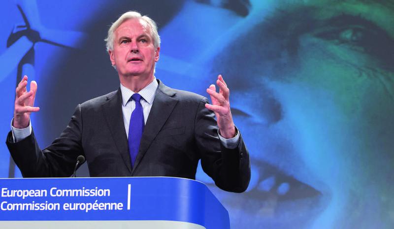 Le 12 novembre, Michel Barnier, négociateur de l’Union européenne pour le Brexit (ici en 2014 lorsqu’il était commissaire en charge du marché intérieur) accordait un entretien dans lequel il disait que sur le Brexit, «on se prépare à une absence d’accord».