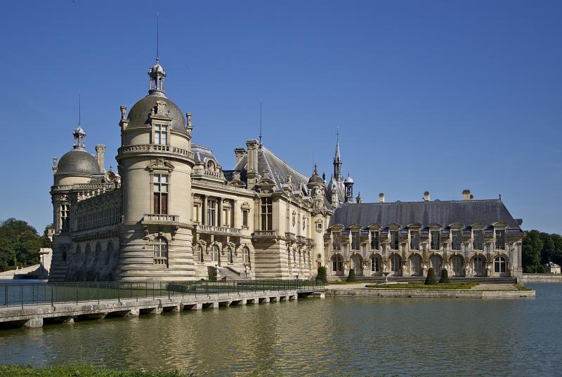 Le château de Chantilly est le site culturel de l'Oise le plus visité.
