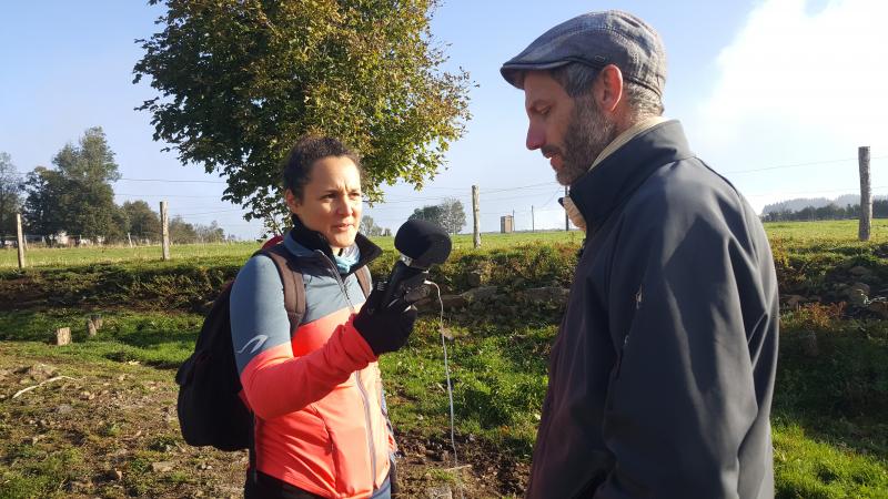 Chaque rencontre avec un agriculteur ou un artisan donne lieu à un podcast, disponible sous forme de série sur les plateformes de téléchargement.