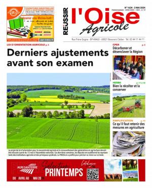 La couverture du journal L'Oise Agricole n°1585 | mai 2023 