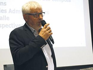 Le président Régis Chaucheprat
