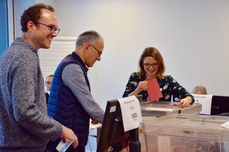 Le jeudi 6 février, les salariés et administrateurs de la MSA Poitou se sont activés pour le dépouillement du vote.